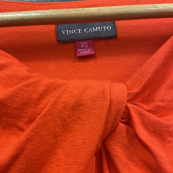 Vince Camuto Orange & Gold Dress - Picture 4 of 8